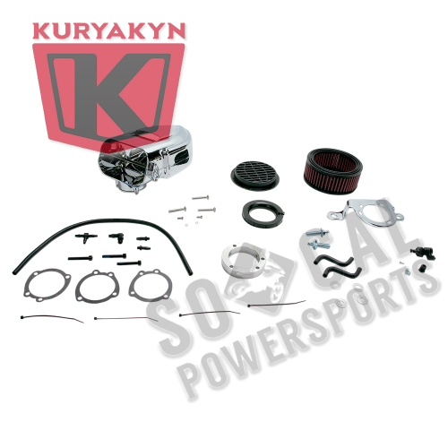 Kuryakyn - Kuryakyn Pro-R Hypercharger - Chrome - 9322