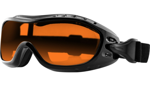 Bobster Eyewear - Bobster Eyewear Night Hawk OTG Goggles - BHAWK01A - Amber