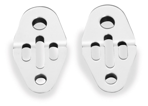 ModQuad - ModQuad Toomey Pipes Rear Hangers - Straight Lines - Polished - EH1-R1