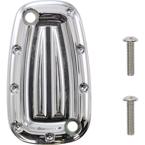 Covingtons - Covingtons Rear Master Cylinder Cover - Dimpled - Chrome - C1957-C