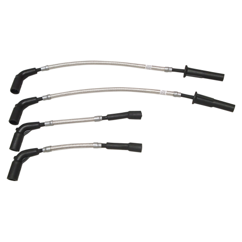 Magnum - Magnum Braided Spark Plug Wires - Polished Stainless - 3047S