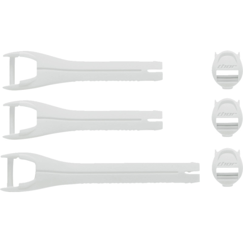 Thor - Thor Strap Kit for Blitz XR Youth Boots - White - 3430-1046