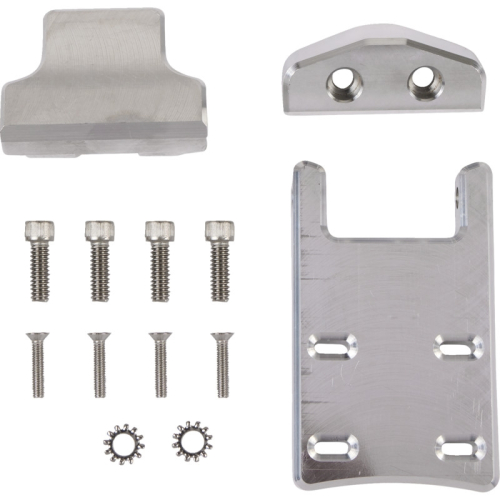 LA Choppers - LA Choppers Power Vision Mount for Performance Risers - Raw - LA-7397-04R