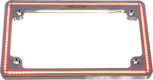 Letric Lighting Co. - Letric Lighting Co. Perfect Plate-Light Flat LP Frame - Chrome - LLC-PPL-C9