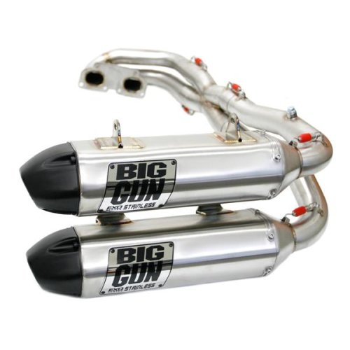 Big Gun - Big Gun EXO Stainless Series UTV Dual Complete Exhaust System - 14-7953