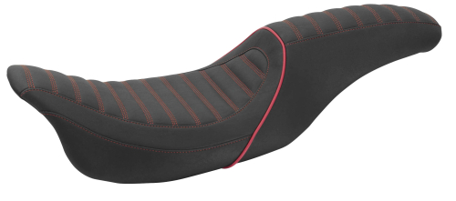 Revere - Revere Journey 2-Up Stripe Seat by Mustang - Dark Cherry - 74110DC