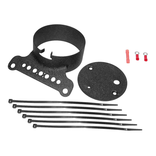 Bikers Choice - Bikers Choice Single Gauge Mount Kit - Black - 482824