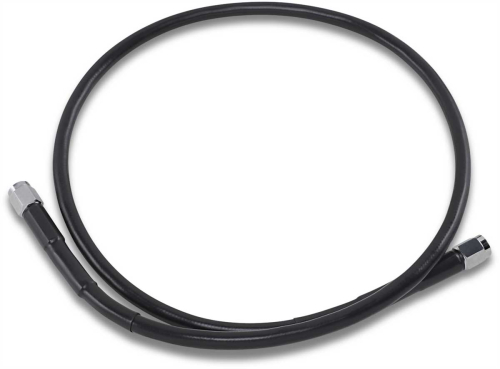 Drag Specialties - Drag Specialties Universal Black Vinyl-Coated Stainless Steel Brake Line - 32in. - 832-BLK