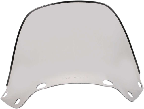 SNO Stuff - SNO Stuff Windshield - Standard - 10.5in. - Smoke - 450-628