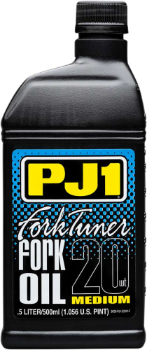 PJ1 - PJ1 Gold Series Fork Tuner Oil - SAE 20W Medium - 1/2L. - 2-20W