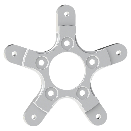 Arlen Ness - Arlen Ness Rotor Adaptor Kit - Chrome - 33-103