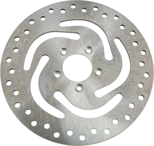 HardDrive - HardDrive Drilled Vented Front Brake Rotor - Stainless Steel - 144310