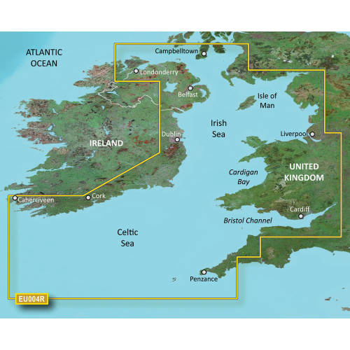 Garmin - Garmin BlueChart&reg; g3 HD - HXEU004R - Irish Sea - microSD&trade;/SD&trade;