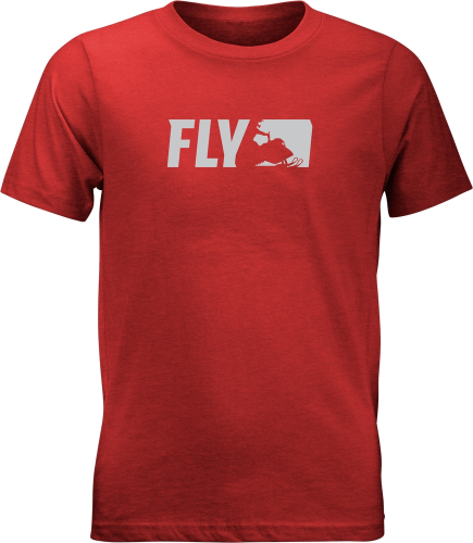 Fly Racing - Fly Racing Primary Youth T-Shirt - 352-0527YS - Red - Small