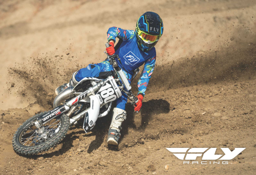 Fly Racing - Fly Racing Fly Sign - Husqvarna/Gordon #180 - 47in. x 32in. - 2021 FLY KINYOUTH LG