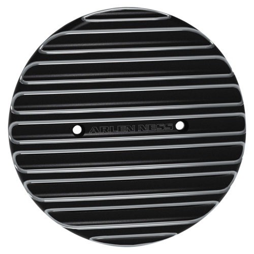 Arlen Ness - Arlen Ness Finned Derby Cover - Black - I-1176