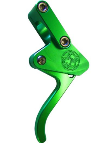 Worx Racing - Worx Racing Billet Throttle Lever - Green - 03-05-204