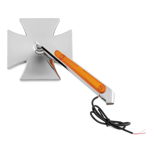Bikers Choice - Bikers Choice Maltese Turn Signal Mirrors - 18-246