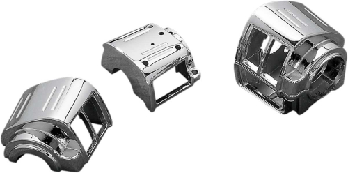 Drag Specialties - Drag Specialties Handlebar Control Switch Housing Kit without Switches - 07-0544/5-SC3