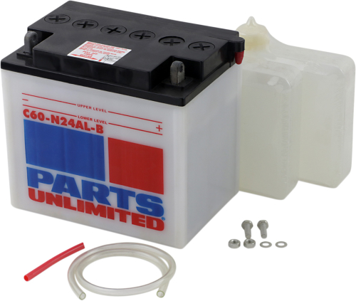 Parts Unlimited - Parts Unlimited 12V Heavy Duty Battery Kit - C60-N24AL-B-FP