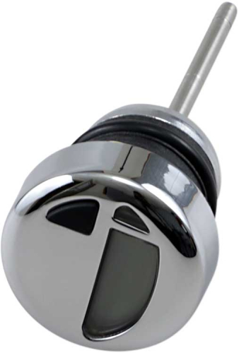 Drag Specialties - Drag Specialties LCD Oil Temperature Gauge - 46472