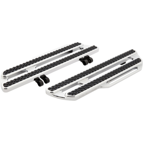 Arlen Ness - Arlen Ness Method Driver Floorboards - Chrome - 410-017