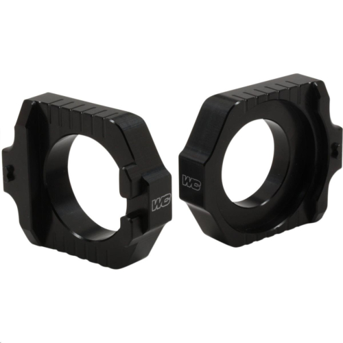 Works Connection - Works Connection Elite Axle Blocks - Black - 17-460