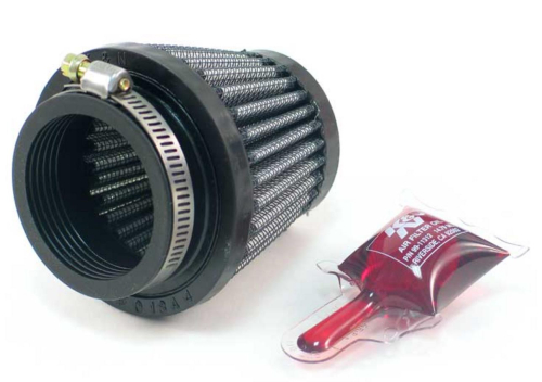 K&N Engineering - K&N Engineering Universal Round Tapered Air Filter - Rubber End Cap - RU-2690