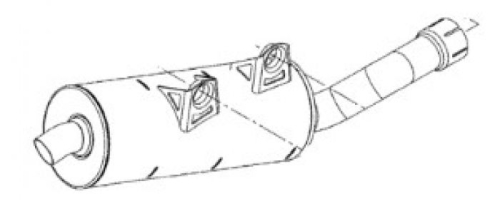 Exsound - Exsound Exsound Exhaust - S-EXS-B-V513