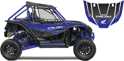 DCOR - DCOR Graphic Kit - Honda Racing, Blue/Black (2-Door) - 20-10-003