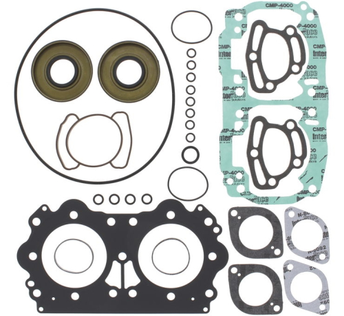 Vertex - Vertex Complete Gasket Kit with Oil Seals - 611211