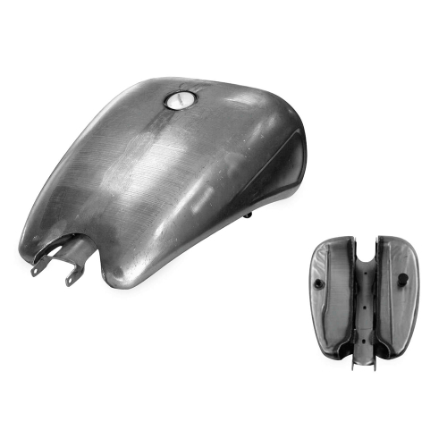 Bikers Choice - Bikers Choice 2in. Stretched Steel Gas Tank - 4 Gal. - 482940