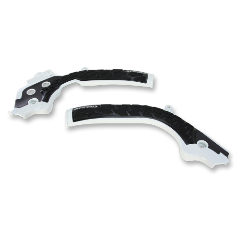 Acerbis - Acerbis X-Grip Frame Guards - White/Black - 2449531035