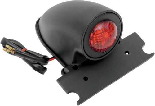 Drag Specialties - Drag Specialties 50s Style Chopper Taillight - Black - 20-6525BE