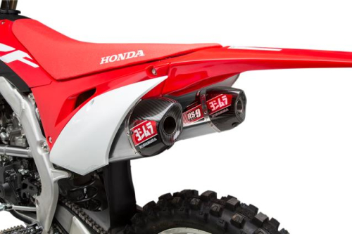 Yoshimura - Yoshimura RS-9T Signature Series Dual Slip-Ons - Stainless Steel Mufflers - 22843BR520