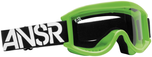 Answer - Answer Answer Logo Youth Goggles - 018169 - Green/Clear Lens