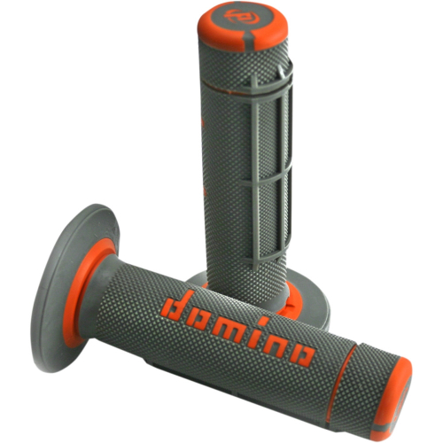 Domino - Domino Dually Grips - Gray/Orange - A02041C4552
