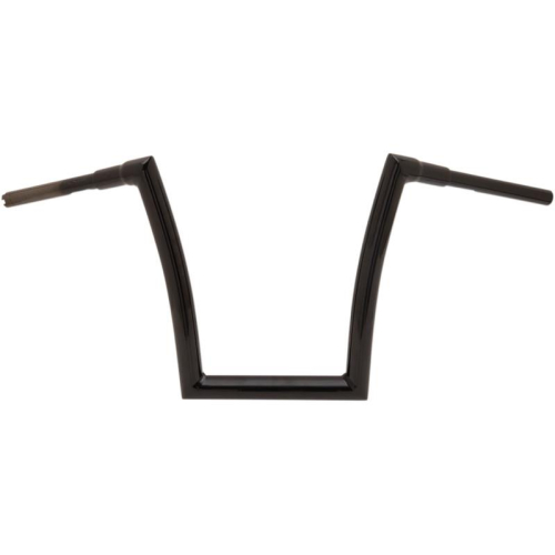 Todds Cycle - Todds Cycle 1-1/2in. Strip Handlebars - Gloss Black - 0601-4887