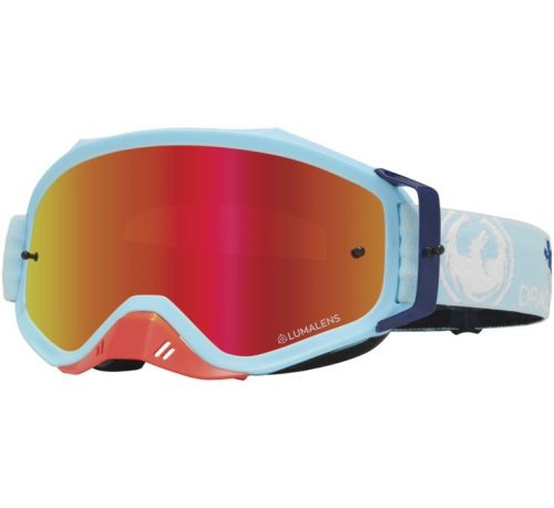Dragon Alliance - Dragon Alliance Dragon Eyewer MXV Plus Goggles - 358756024330 - Tropic Breeze / Red Ion Lens - OSFM