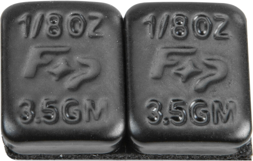 Fire Power - Fire Power Wheel Weight - 1/8 oz - 144 pc - Black - 12812811