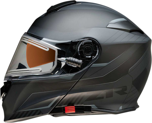 Z1R - Z1R Solaris Snow Scythe Helmet - 0120-0676 - Black/Gray - Large