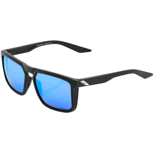 100% - 100% Renshaw Sunglasses - 61038-019-75 - Black - OSFA
