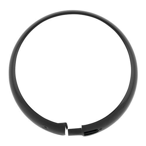 Bikers Choice - Bikers Choice 7in. Glossy Black Replacement Trim Ring for Headlight - 666868