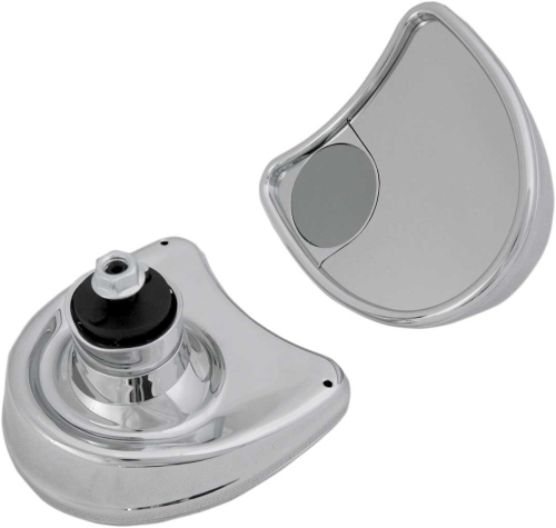 Drag Specialties - Drag Specialties Fairing Mount Mirrors with Blind Spot Mirror - 77303