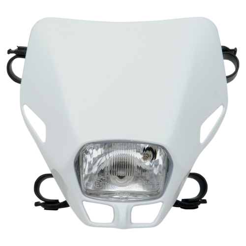 UFO Plastics - UFO Plastics Single Firefly Headlight - White - PF01705-041
