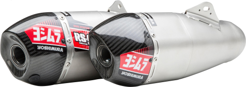 Yoshimura - Yoshimura RS-9 Signature Series Dual Slip-Ons - Aluminum Mufflers - 22844BR520