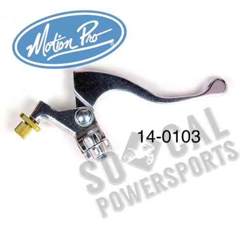 Motion Pro - Motion Pro Cable Type Brake Lever Assembly - Front - Polished - 14-0103