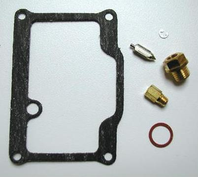SPI - SPI Carburetor Repair Kit for Mikuni Float Style Carbs - 34mm Carbs (Zinc) - SM-07078