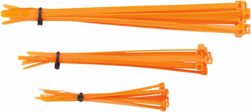 Moose Racing - Moose Racing Cable Ties - Orange - 303-4682