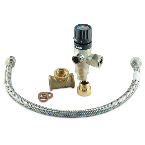 Albin Pump Marine - Albin Pump Premium Water Heater Mixer Kit NPT